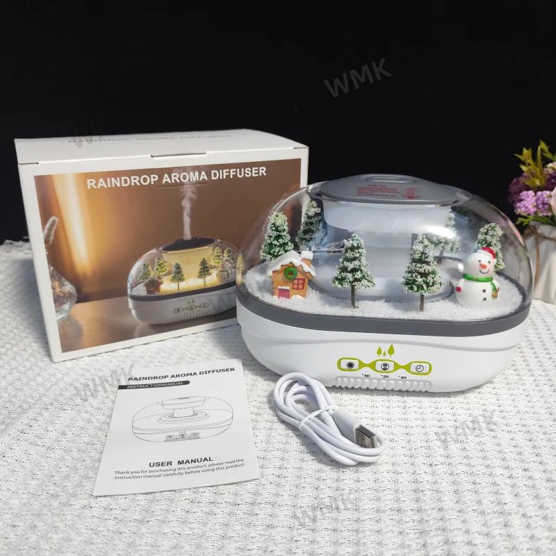 Raindrop Aroma Diffuser & Humidifier