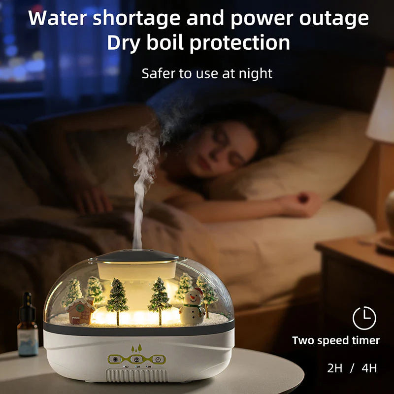 Raindrop Aroma Diffuser & Humidifier