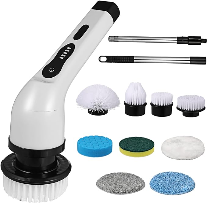 9-In-1 Multi-Function Electric Cleaning Brush