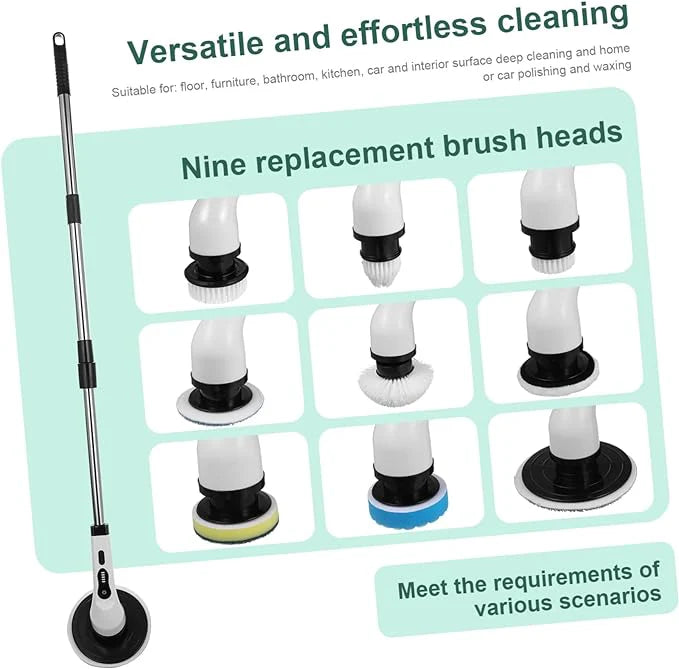 9-In-1 Multi-Function Electric Cleaning Brush
